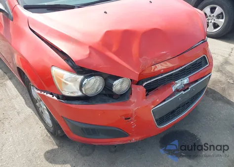 2012 Chevrolet Sonic 2Lt из США, поврежденный, VIN 1G1JC6SH7C4200803